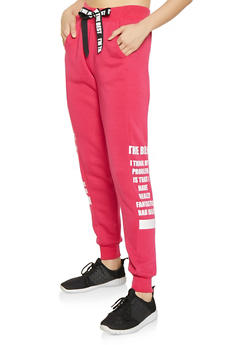 graphic sweatpants women's