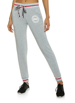 graphic sweatpants women's