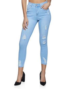 inexpensive high waisted jeans