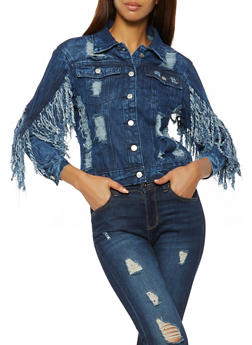 womens blue jean jackets sale