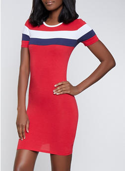 Red Shirt Dress