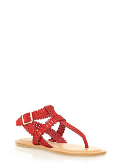 double t strap sandals
