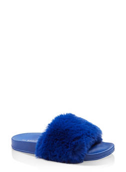 fluffy slides size 11