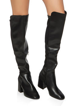 cheap thigh high boots near me