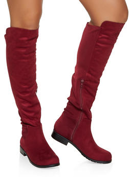 knee high boots in store