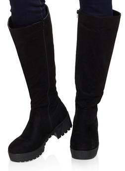 platform boots tall