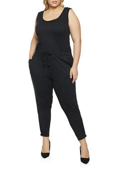 plus size one piece jumpsuit