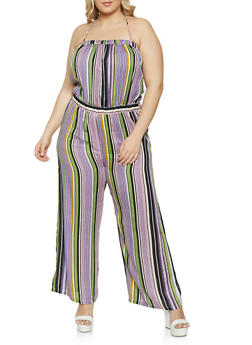 plus size lavender jumpsuit