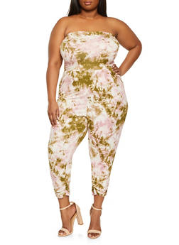 one piece pants romper plus size