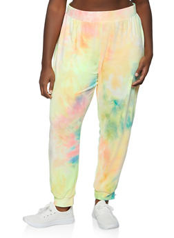 rainbow jogging pants