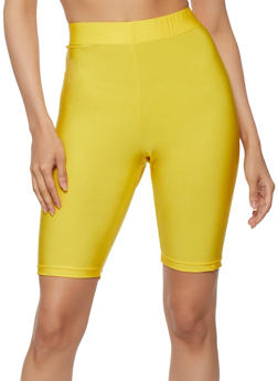 light yellow biker shorts