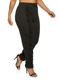 cheap plus size joggers