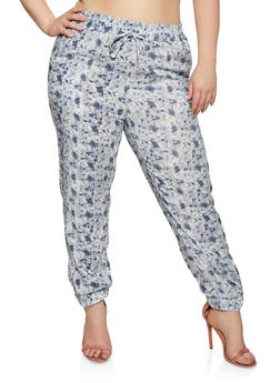 cheap plus size joggers