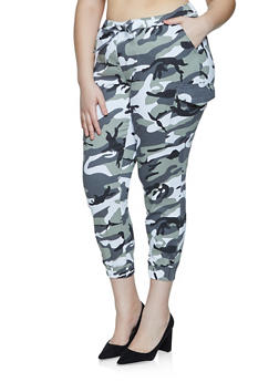 almost famous camo joggers