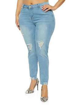 cheap plus size jeans online