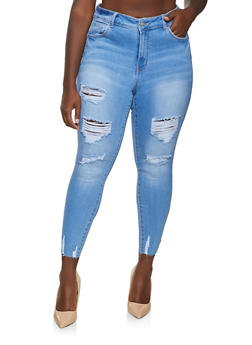 holy jeans plus size
