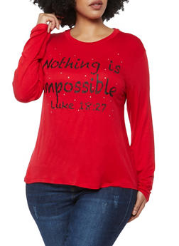 trendy plus size t shirts