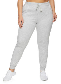 plus size joggers with pockets