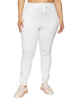 plus size joggers with pockets