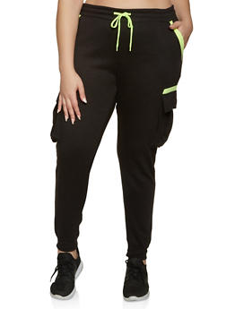 cheap plus size joggers