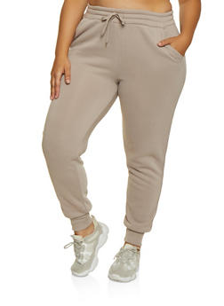 cheap plus size joggers