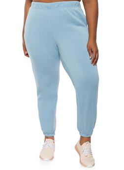 high waisted joggers plus size