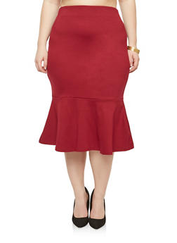 red plus size skirts rainbow red skirts plus size