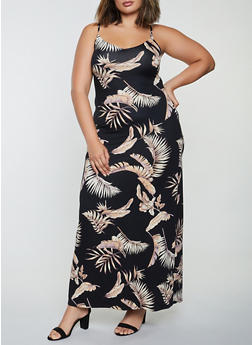 plain black dress plus size