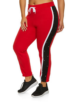 cheap plus size joggers
