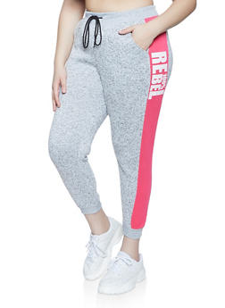 womens plus size joggers