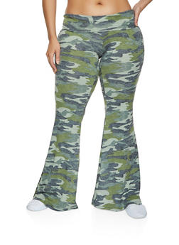 plus size camo pants outfit