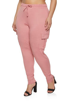 cargo joggers womens plus size