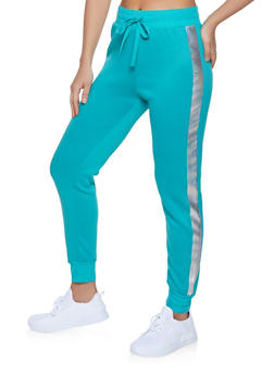 iridescent joggers