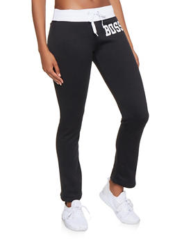 graphic sweatpants women's