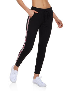 womens tape joggers