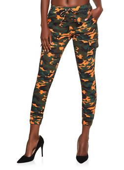 almost famous camo joggers