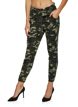 almost famous camo joggers