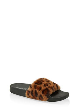 faux fur pool slides