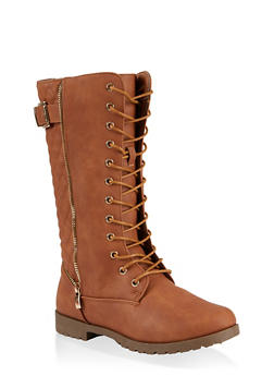 girls canvas boots