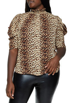 animal print plus size clothing