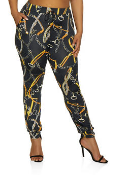 cheap plus size joggers