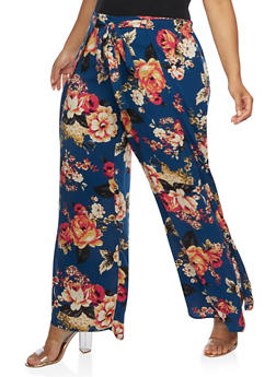Womens Plus Size Floral Print Collection | Rainbow
