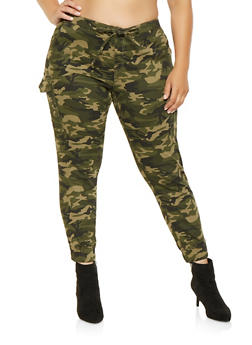 cargo joggers plus size