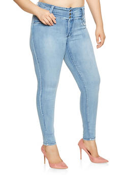 plus clothing womens jeans rainbow