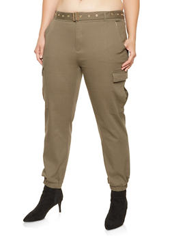 cargo joggers plus size