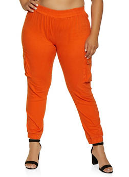 cheap plus size joggers