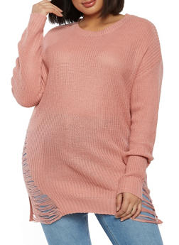 blush pink plus size tops