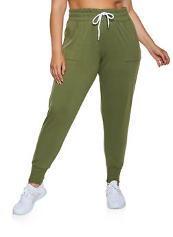 joggers plus size with pockets