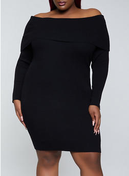 rainbow plus size black dresses