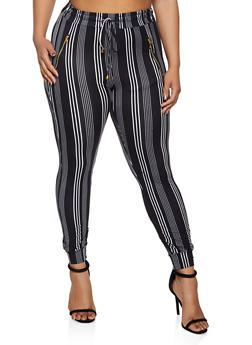plus size joggers for cheap